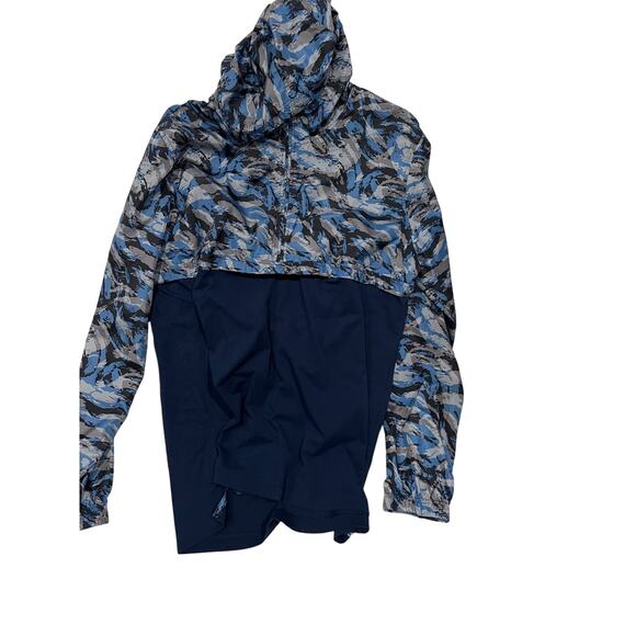 Under Armour Fitted Pullover Hooded Windbreaker Mens XL - Picture 1 of 3
